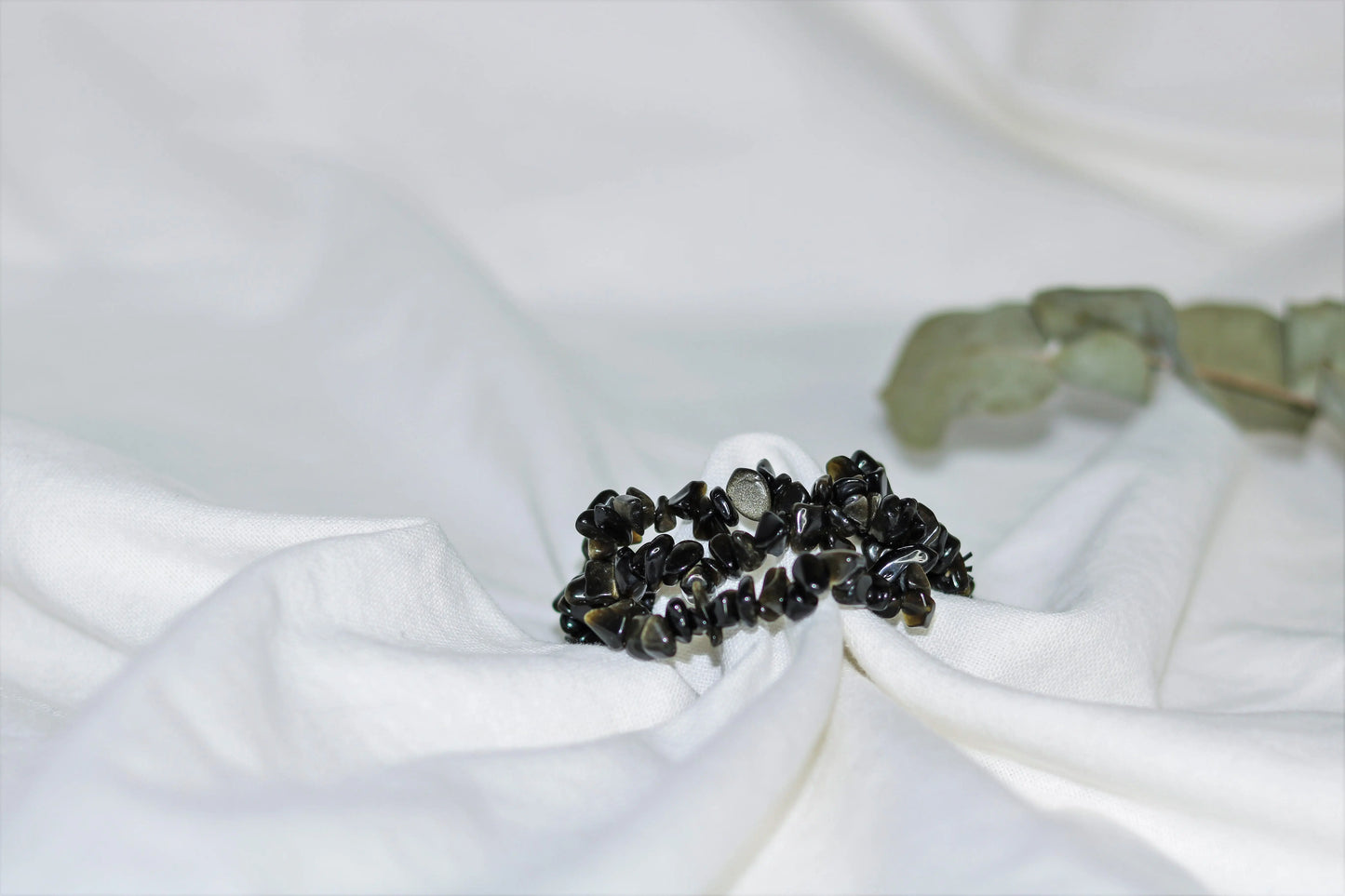Golden Obsidian Bracelet ✨ Protection Transformation Stability