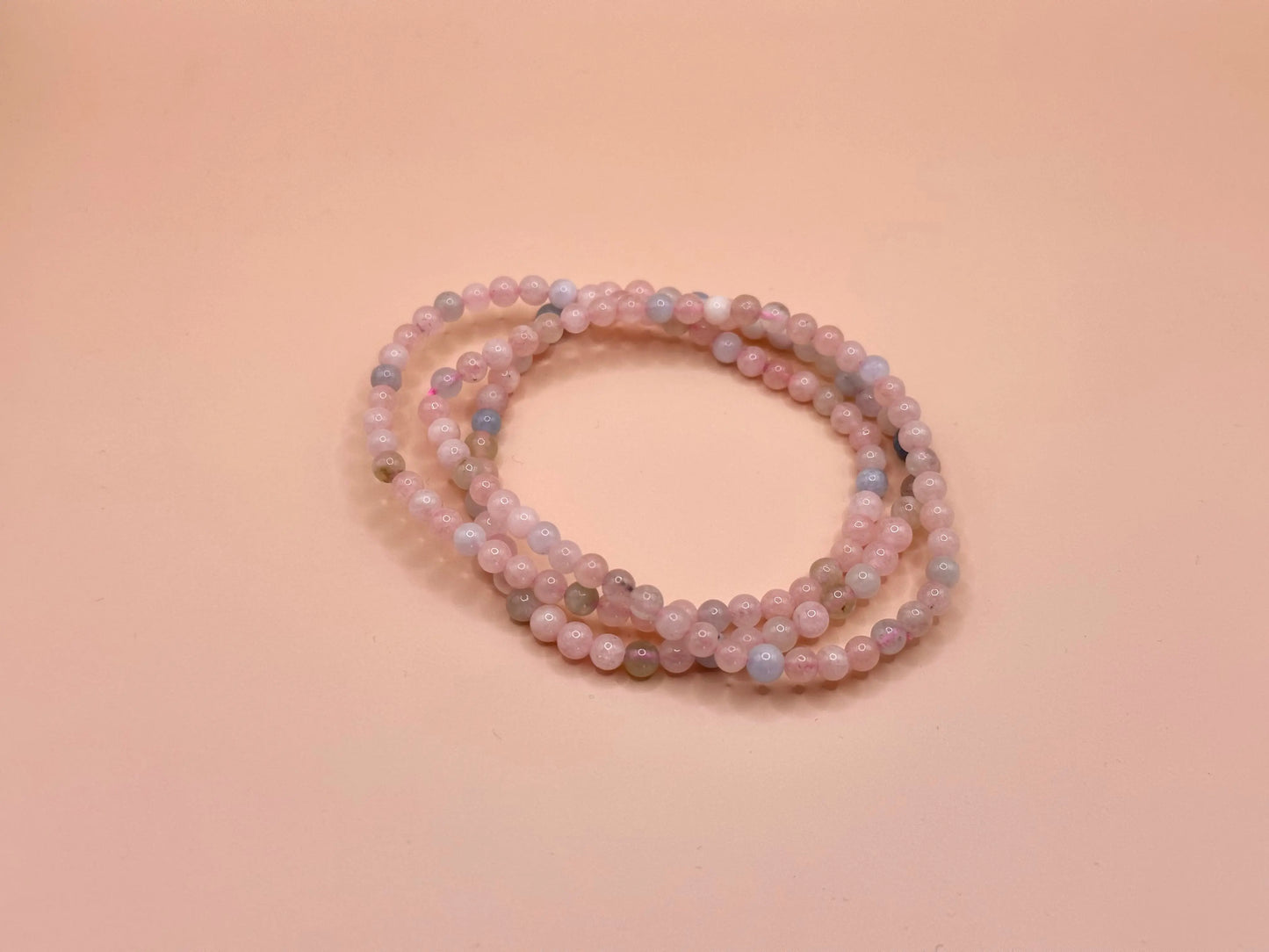 Beryls bead bracelet ✨ Peace, Happiness, Love