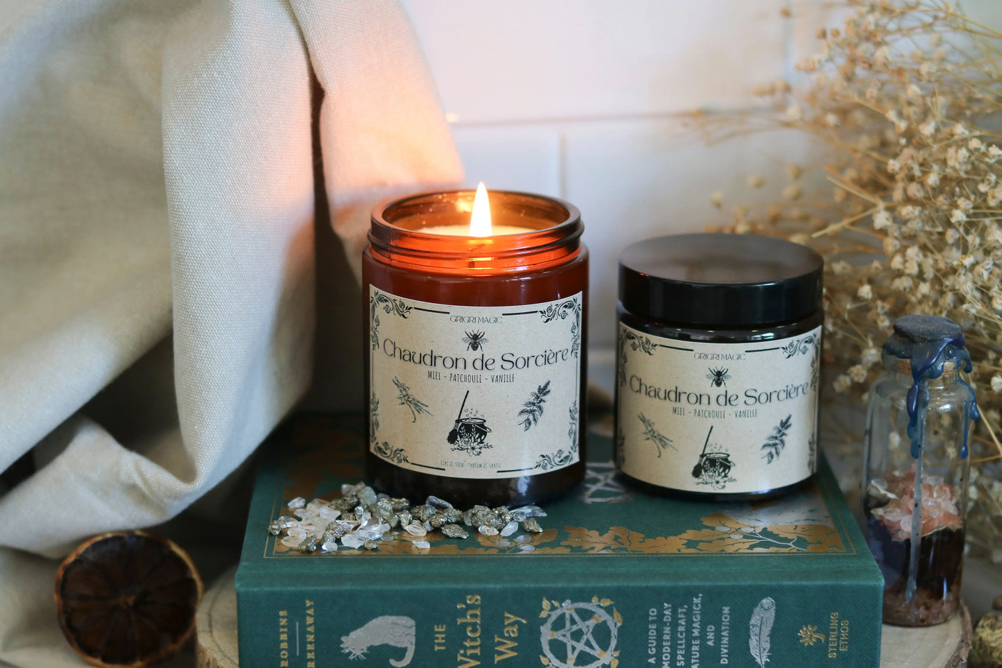 Witch's Cauldron 🌙 Honey, Patchouli & Vanilla