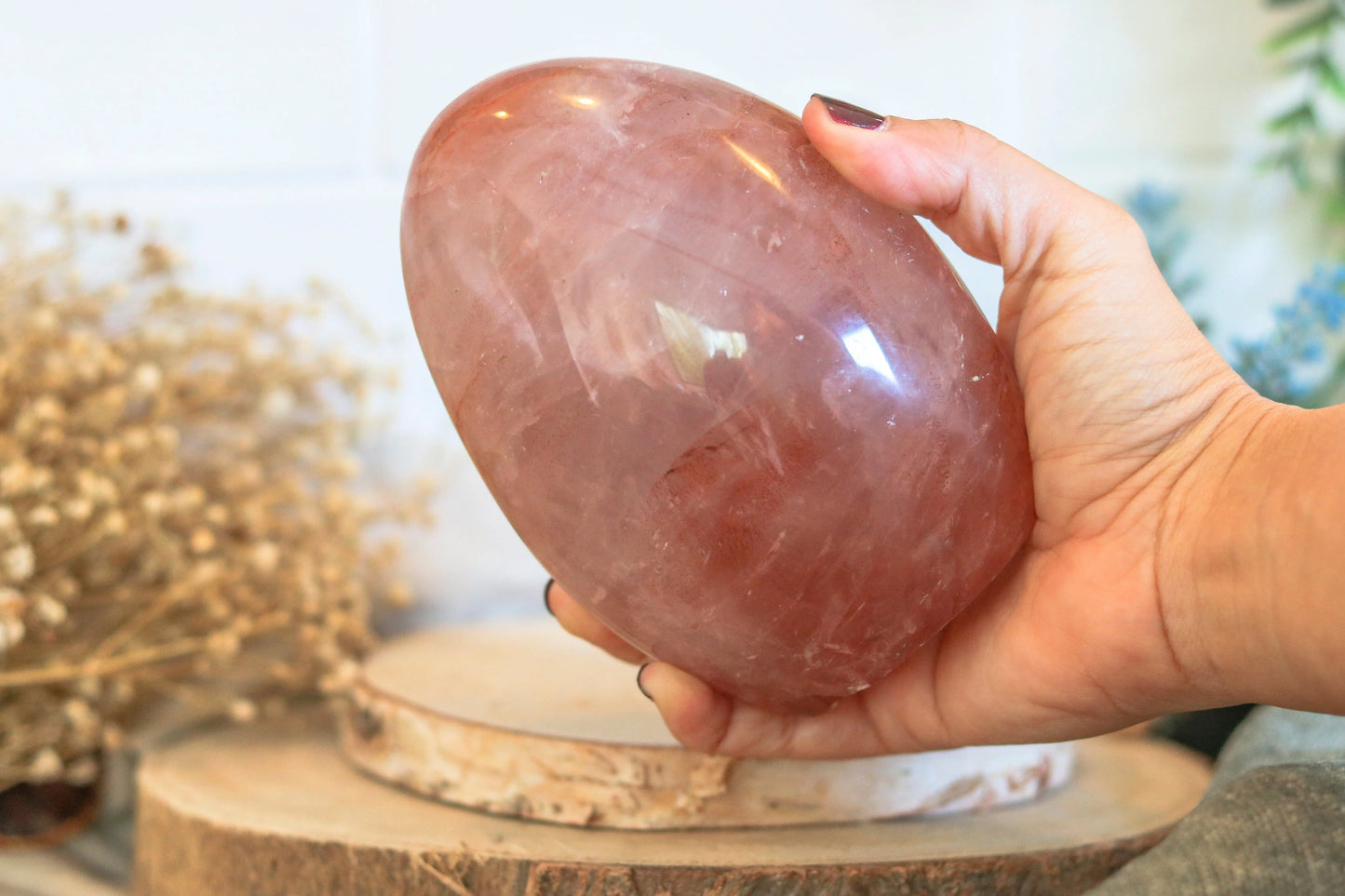 Pointe Quartz Fraise 🍓 Amour - GrigriMagic
