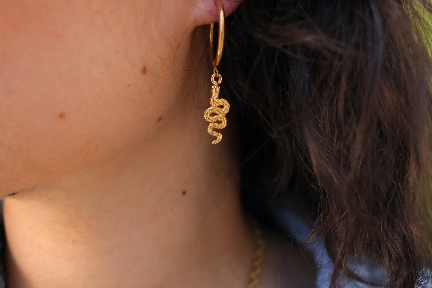 Mono Boucle d'oreille serpent - GrigriMagic