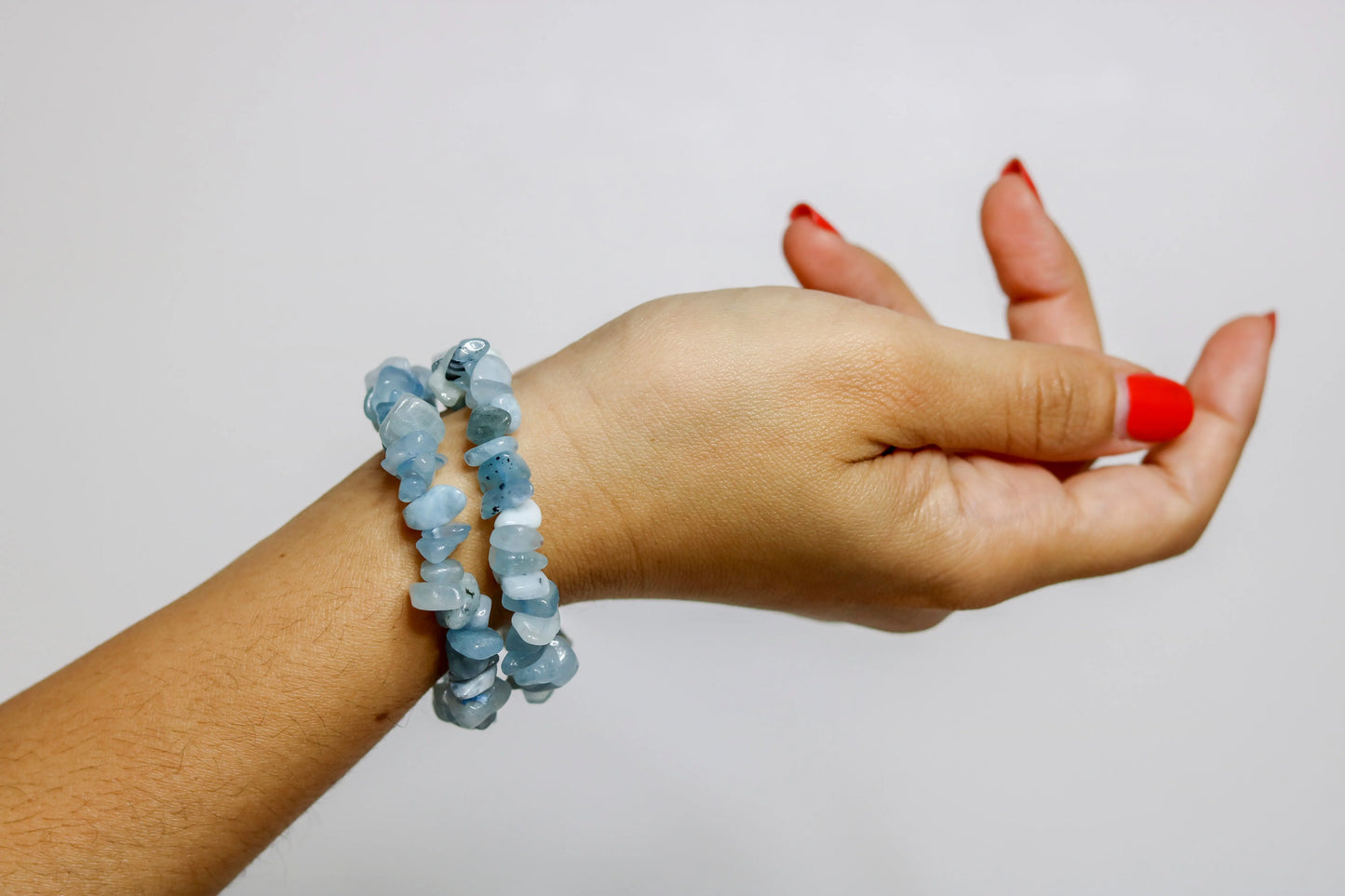 Bracelet Aigue-Marine ✨ Calme Protection Amour - GrigriMagic