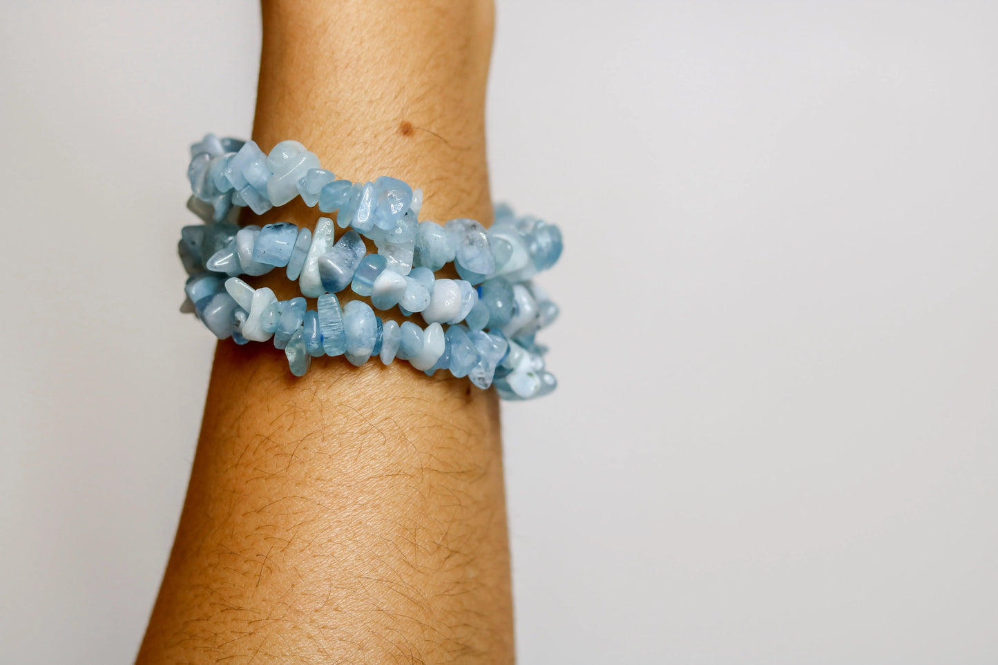 Bracelet Aigue-Marine ✨ Calme Protection Amour - GrigriMagic