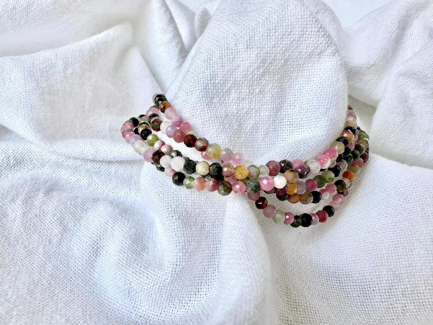 Bracelet facetté Tourmaline ✨ Protection Ancrage Sécurité - GrigriMagic