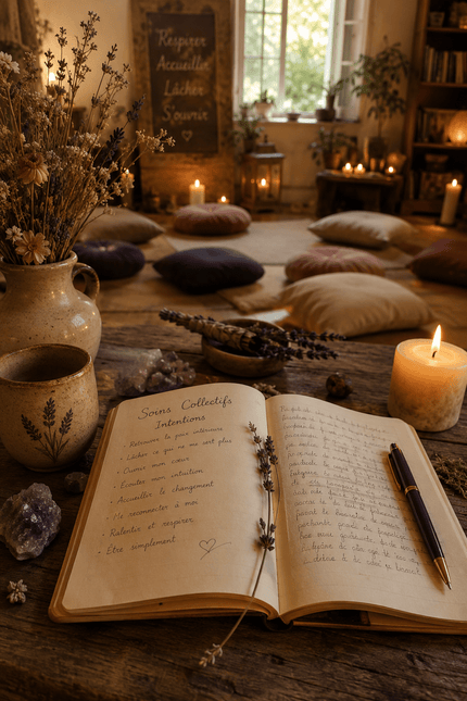 ✨ Les soins collectifs… ou l'art de prendre rendez-vous avec soi-même - GrigriMagic