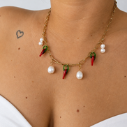 Collier Sorcière pimenté