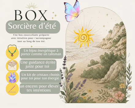 🌞 Box Sorcière d’Été ~ Une expérience magique & personnalisée