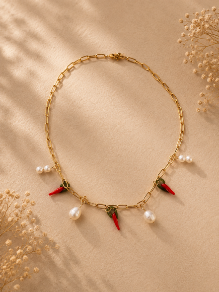 Collier Sorcière pimenté