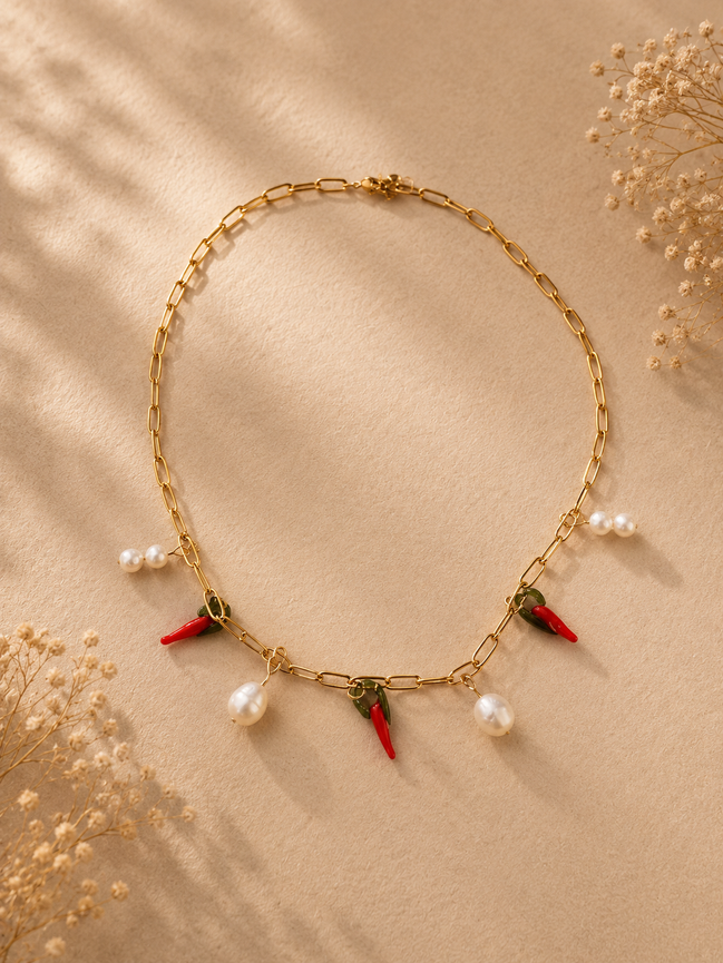 Collier Sorcière pimenté