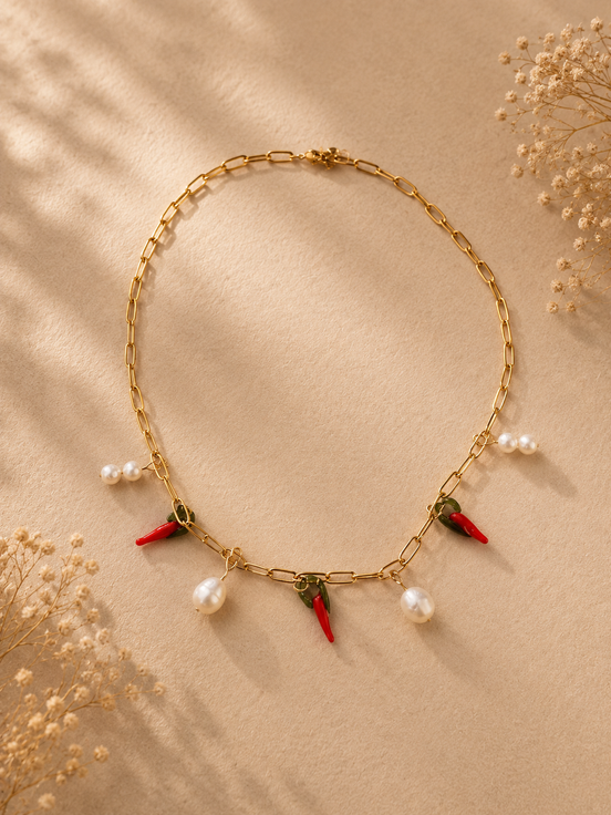 Collier Sorcière pimenté