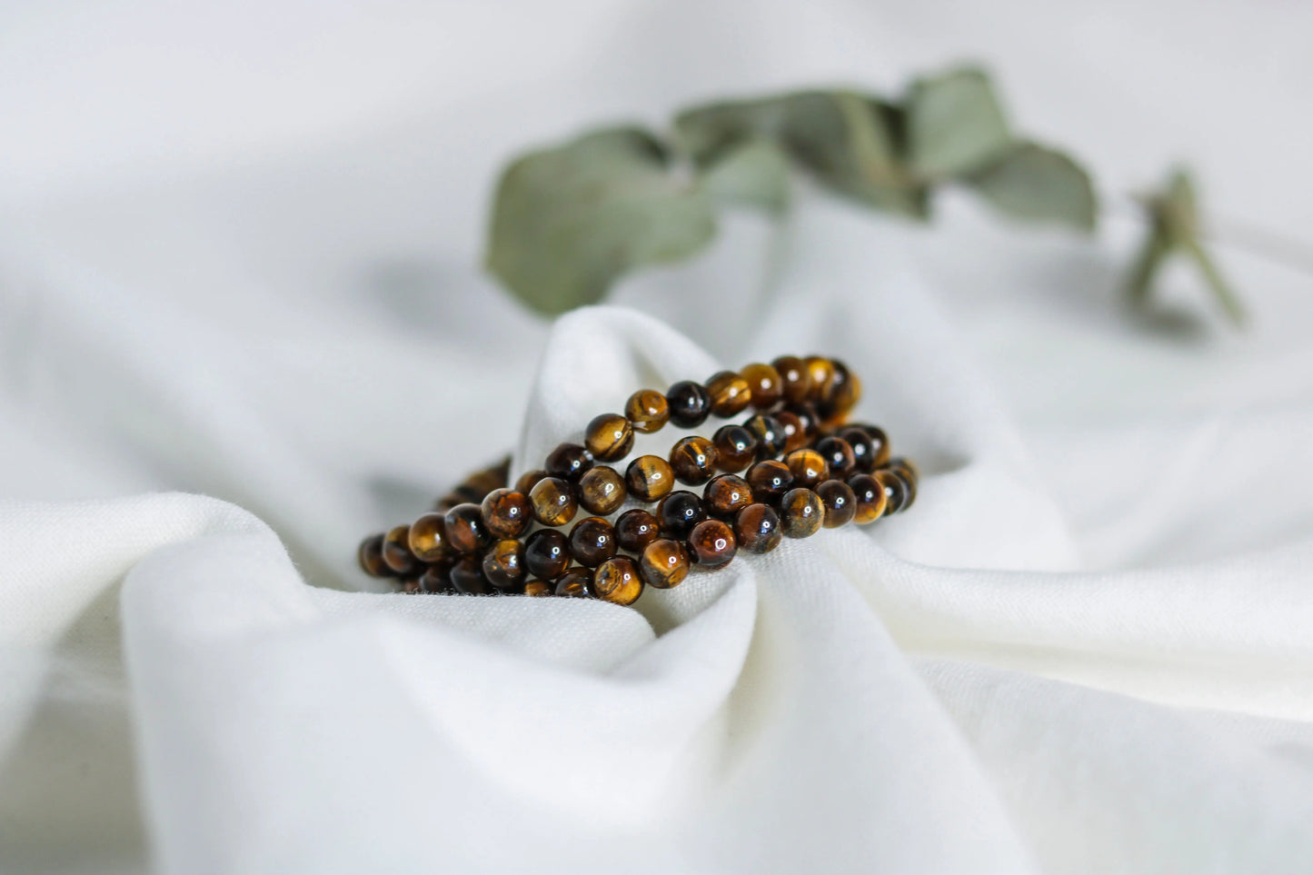 Tiger Eye bead bracelet 🌟 Strength Determination Protection