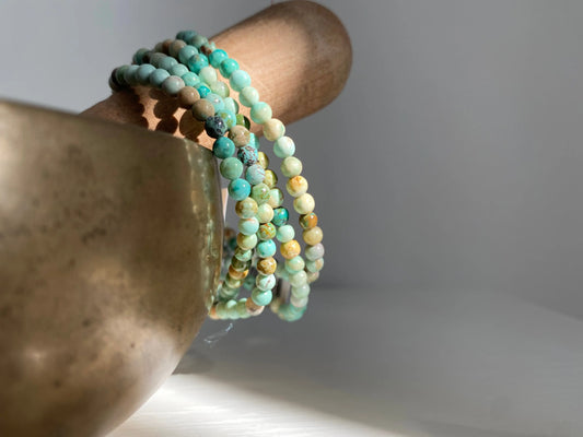 Turquoise bead bracelet✨ Protection Peace Joy