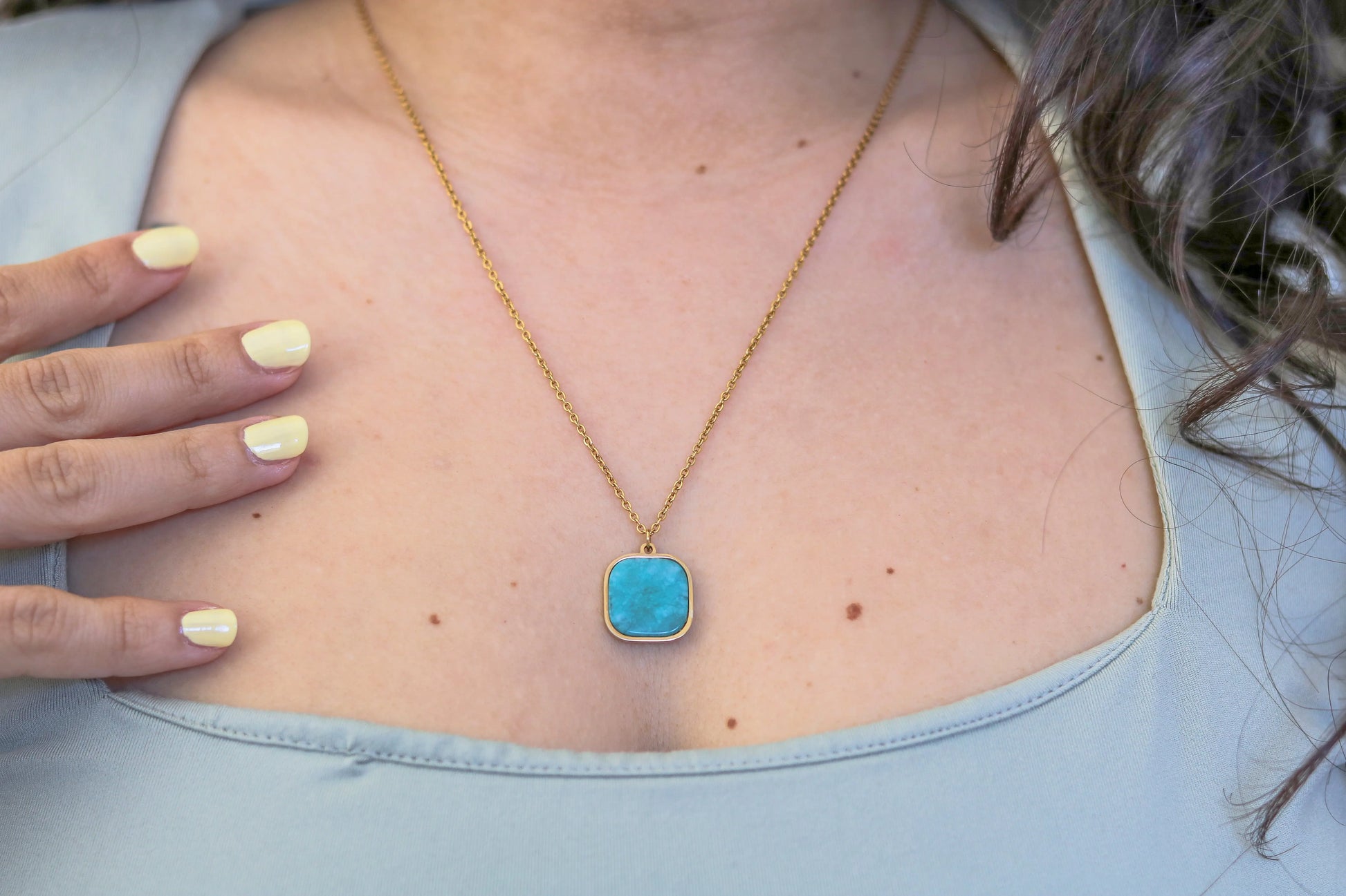 Collier Amour d'Amazonite - GrigriMagic