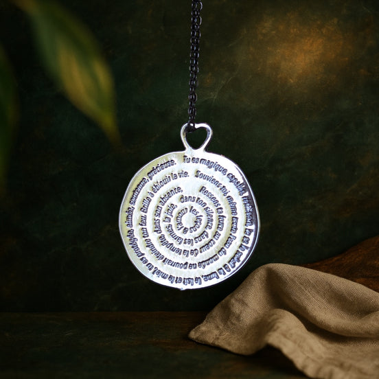 Collier Mantra – Talisman de confiance et de puissance intérieure