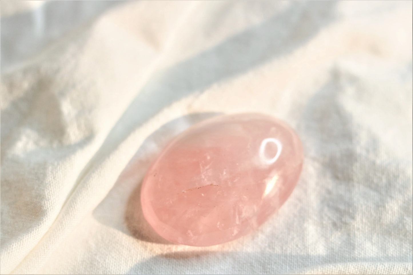 Rose Quartz Pebble ✨ Love