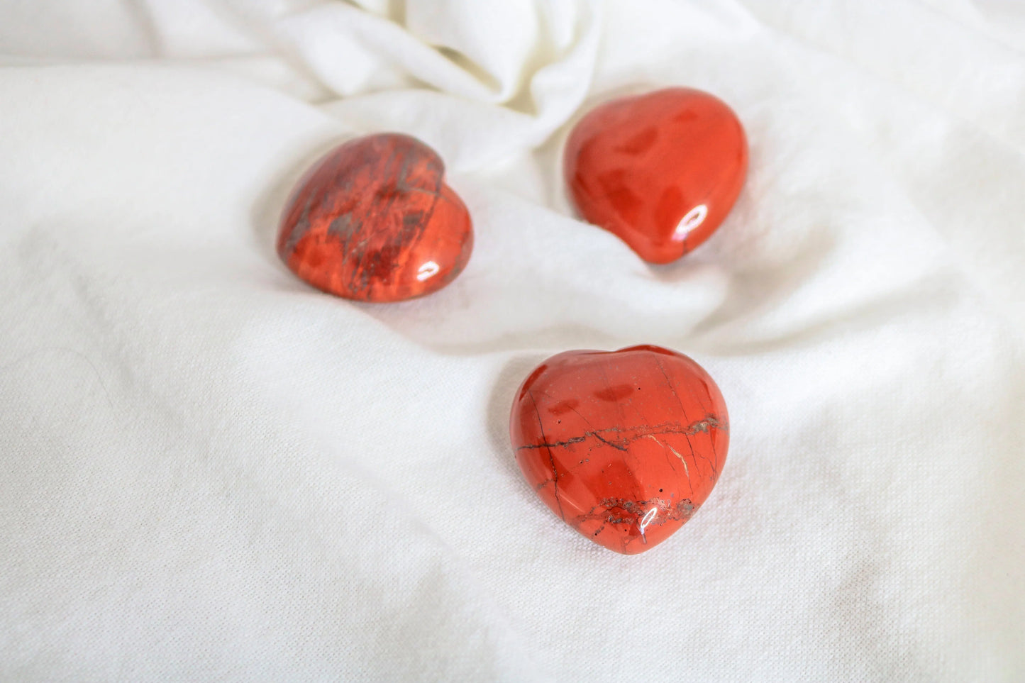 Grigri Red Jasper Heart ❤️ Protection &amp; Courage