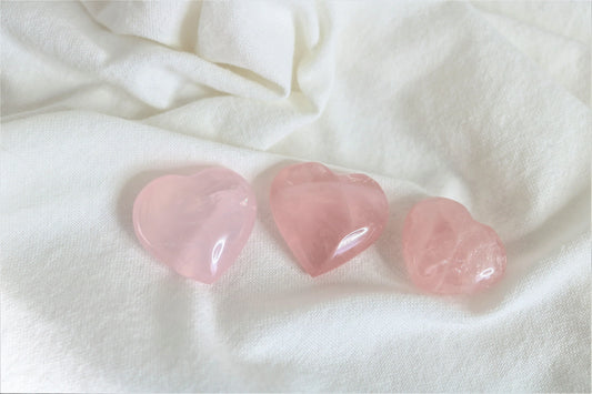 Grigri Heart Rose Quartz 💖 Love &amp; Trust