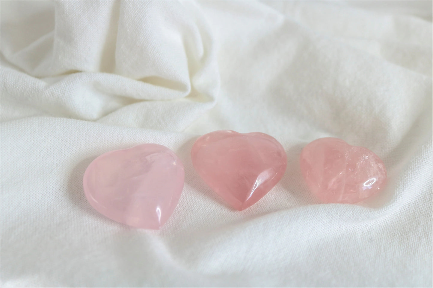 Grigri Heart Rose Quartz 💖 Love &amp; Trust