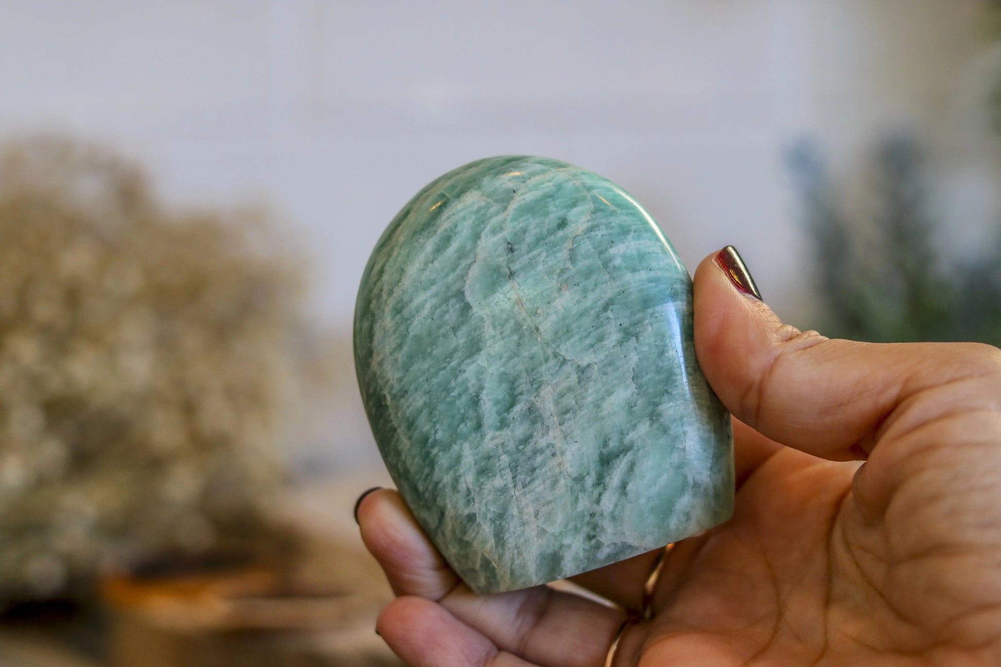 Pointe Amazonite -  Paix & Protection - GrigriMagic