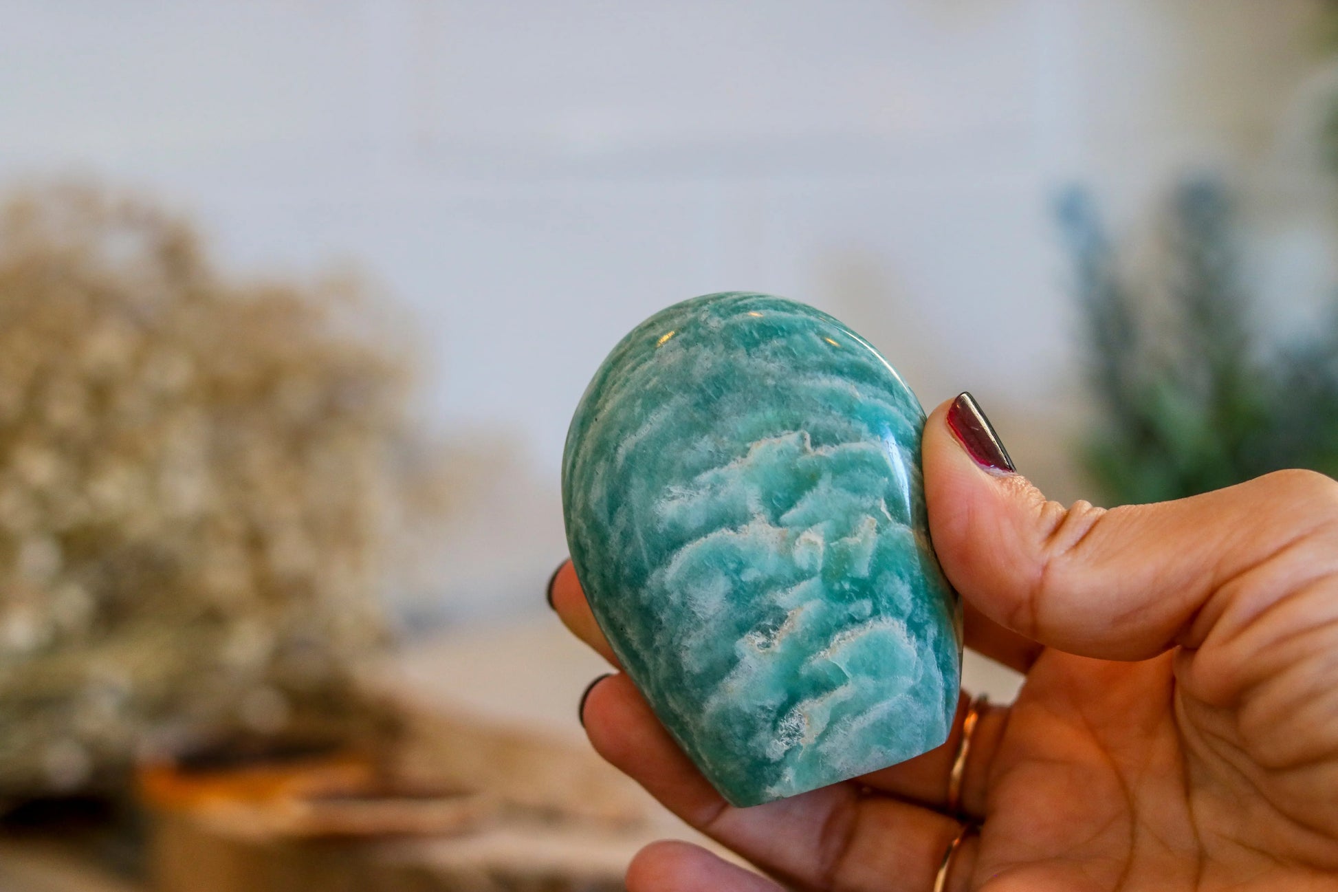 Pointe Amazonite -  Paix & Protection - GrigriMagic