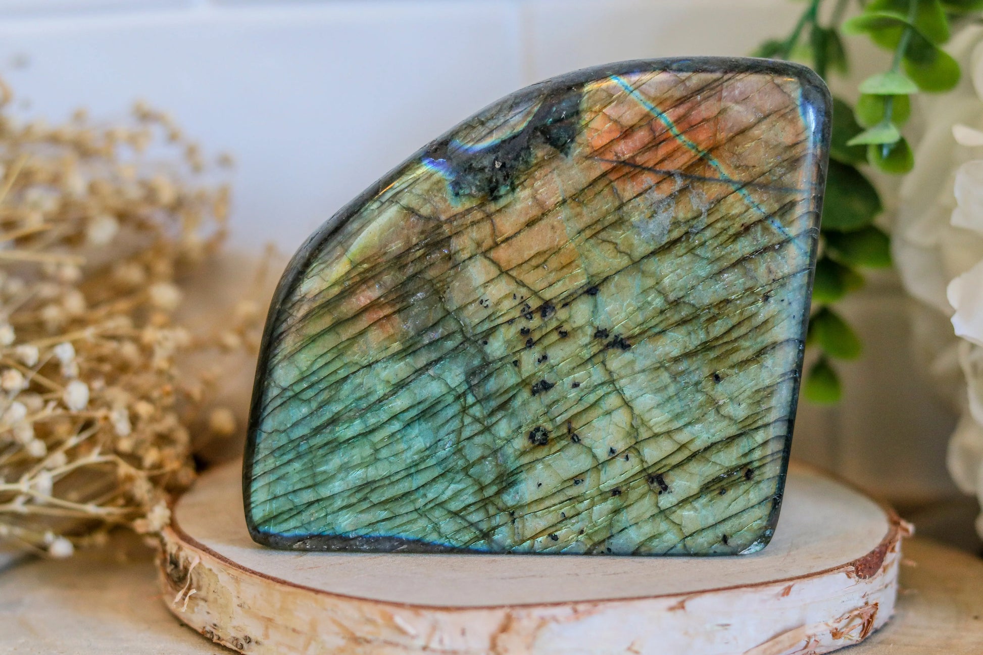 Labradorite ✨ Bloc Poli - GrigriMagic