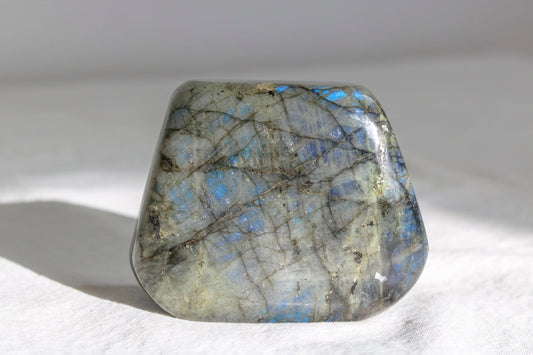 Labradorite 💙 Bloc Poli