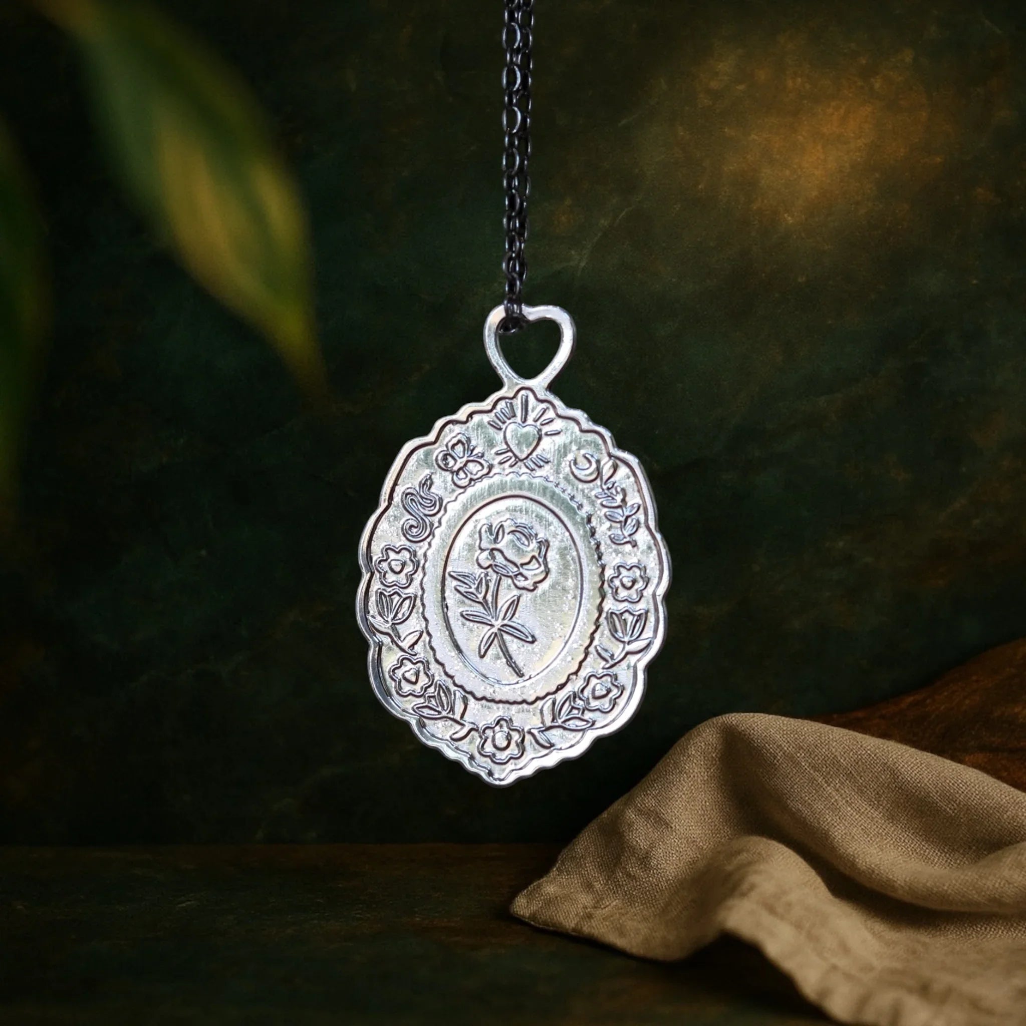 Collier Jardin Interieur - Talisman de manifestation et de guérison - GrigriMagic