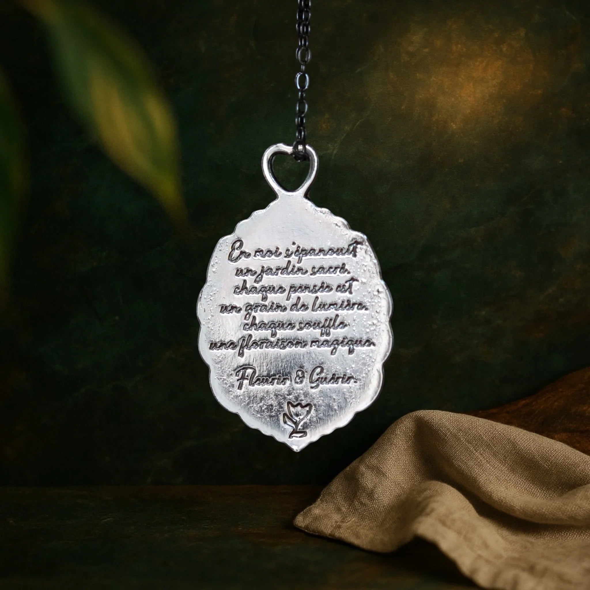 Collier Jardin Interieur - Talisman de manifestation et de guérison - GrigriMagic